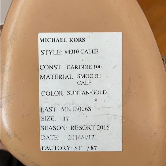 Michael Kors Collection Caged Peep Toe Pumps Sz 37 - Picture 9 of 9